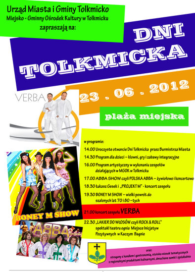 Plakat Tolkmicko