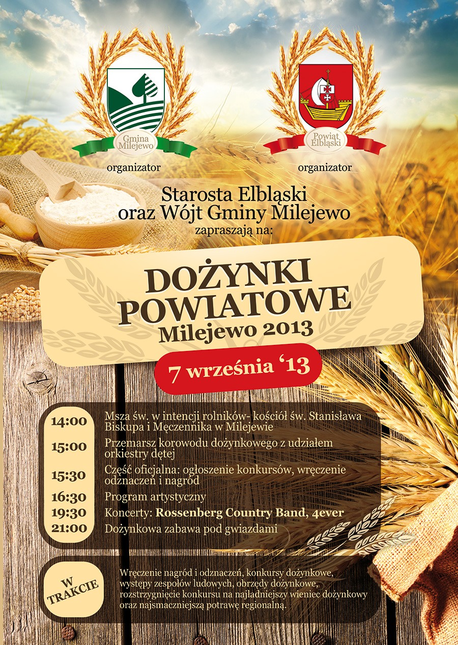 Dożynki Powiatowe- Milejewo