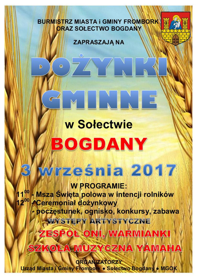 Dożynki Gminne w Bogdanach