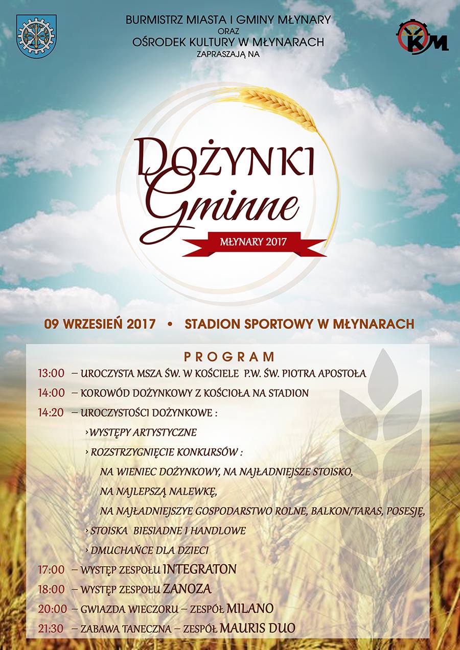 Dożynki Gminne Młynary 2017