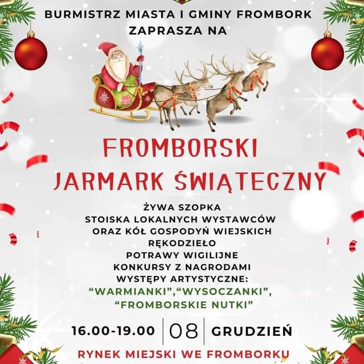 Jarmark Bożonarodzeniowy Frombork 2023